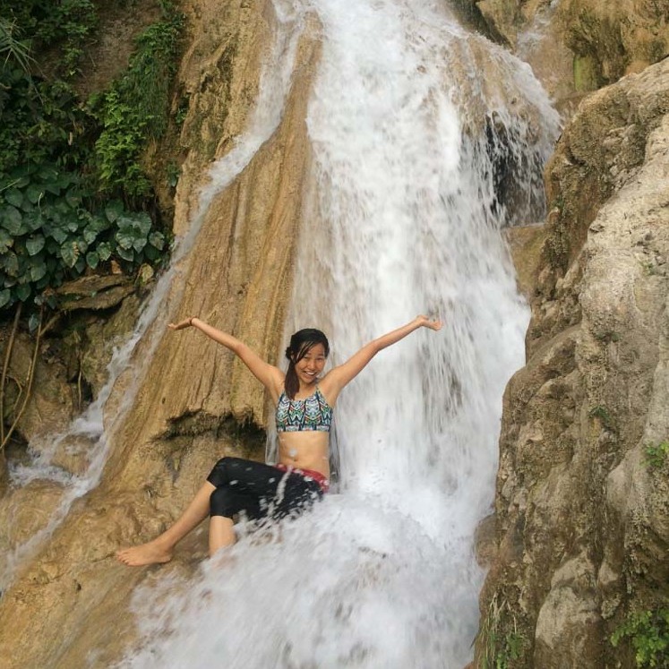 Rishikesh waterfall